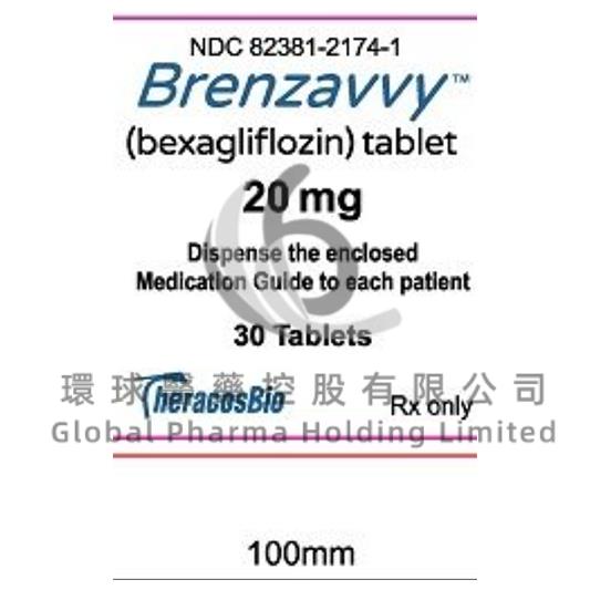 Brenzavvy Bexagliflozin Globalpharma