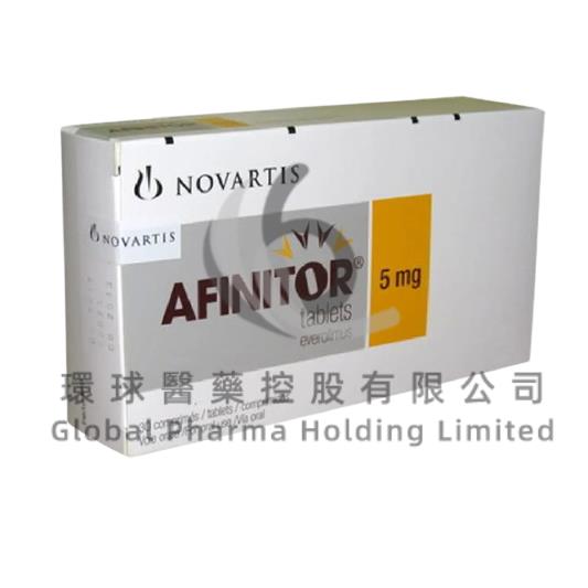 AFINITOR/EVEROLIMUS/依维莫司片剂